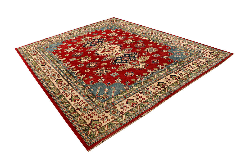 Firebrick Kazak 8' 2 x 6' 7 - No. 67764 - ALRUG Rug Store