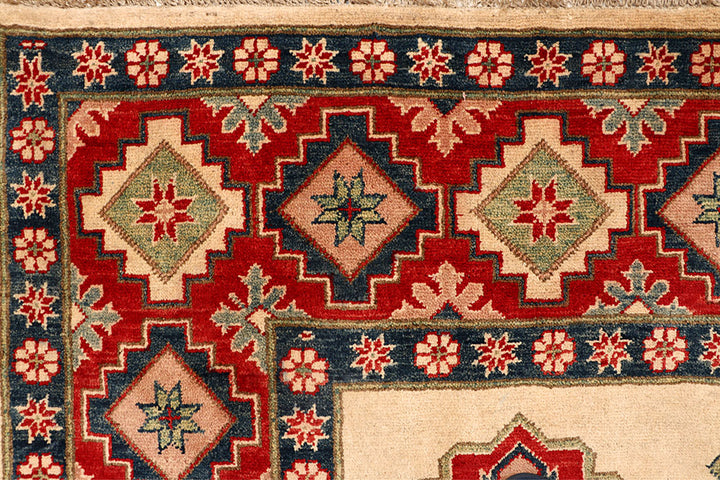Navajo White Kazak 8' 4 x 11' 3 - No. 67765 - ALRUG Rug Store
