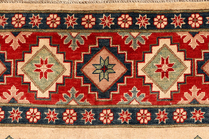 Navajo White Kazak 8' 4 x 11' 3 - No. 67765 - ALRUG Rug Store