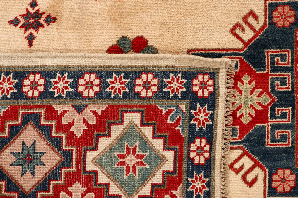 Navajo White Kazak 8' 4 x 11' 3 - No. 67765 - ALRUG Rug Store
