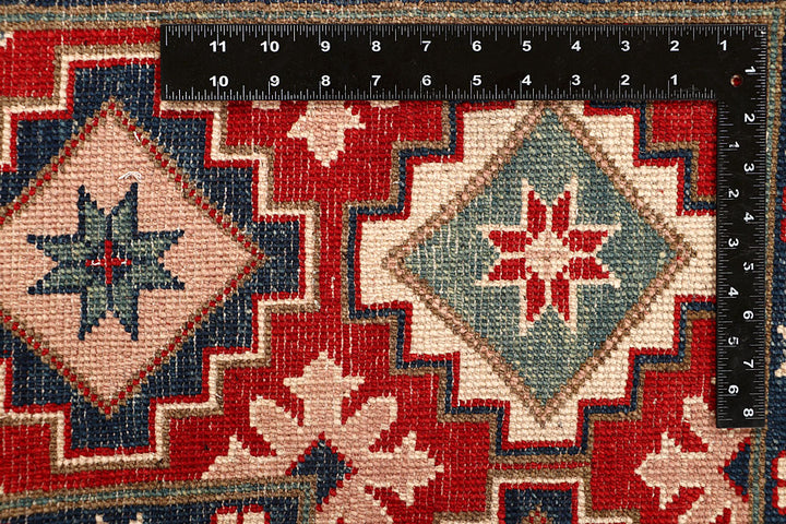 Navajo White Kazak 8' 4 x 11' 3 - No. 67765 - ALRUG Rug Store