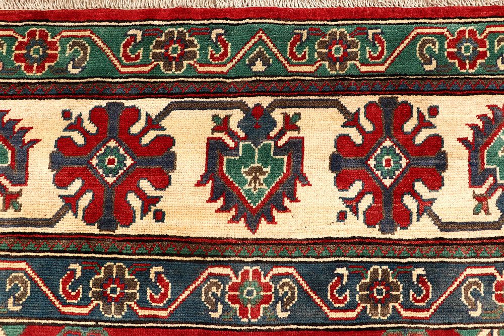 Firebrick Kazak 8' x 10' 3 - No. 67766 - ALRUG Rug Store