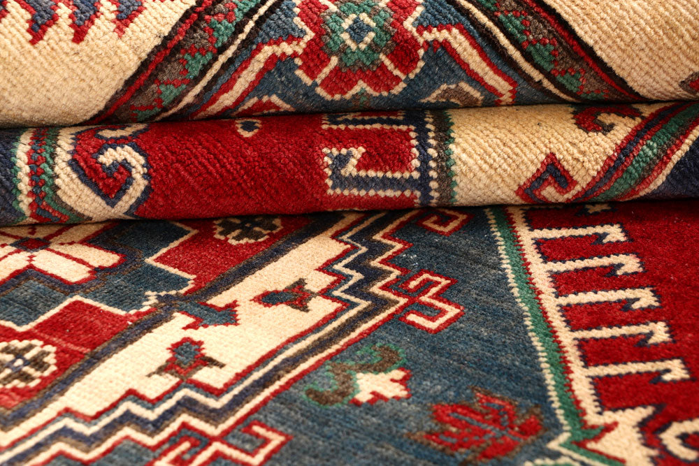 Firebrick Kazak 8' x 10' 3 - No. 67766 - ALRUG Rug Store