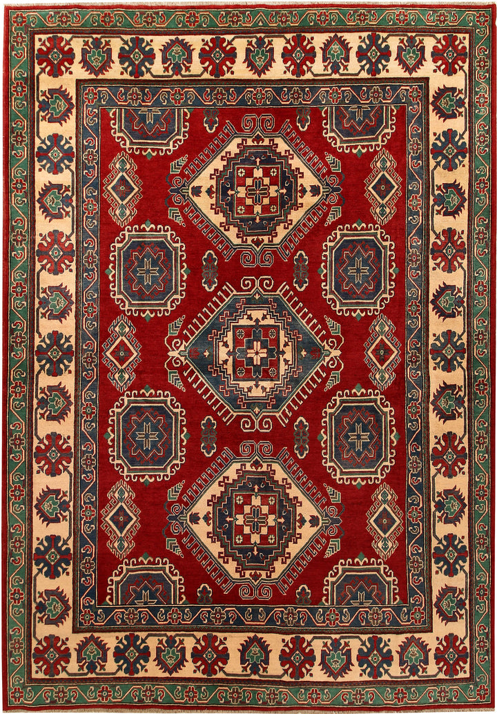 Firebrick Kazak 8' x 10' 3 - No. 67766 - ALRUG Rug Store