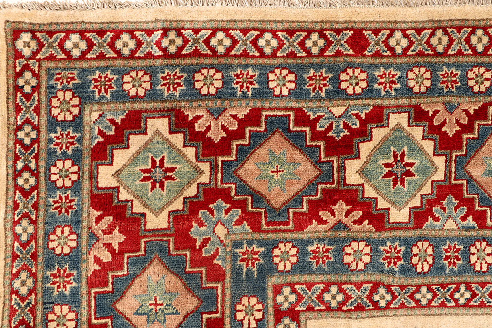 Navajo White Kazak 9' x 11' 9 - No. 67767 - ALRUG Rug Store
