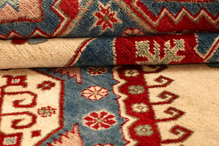 Navajo White Kazak 9' x 11' 9 - No. 67767 - ALRUG Rug Store