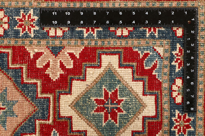 Navajo White Kazak 9' x 11' 9 - No. 67767 - ALRUG Rug Store