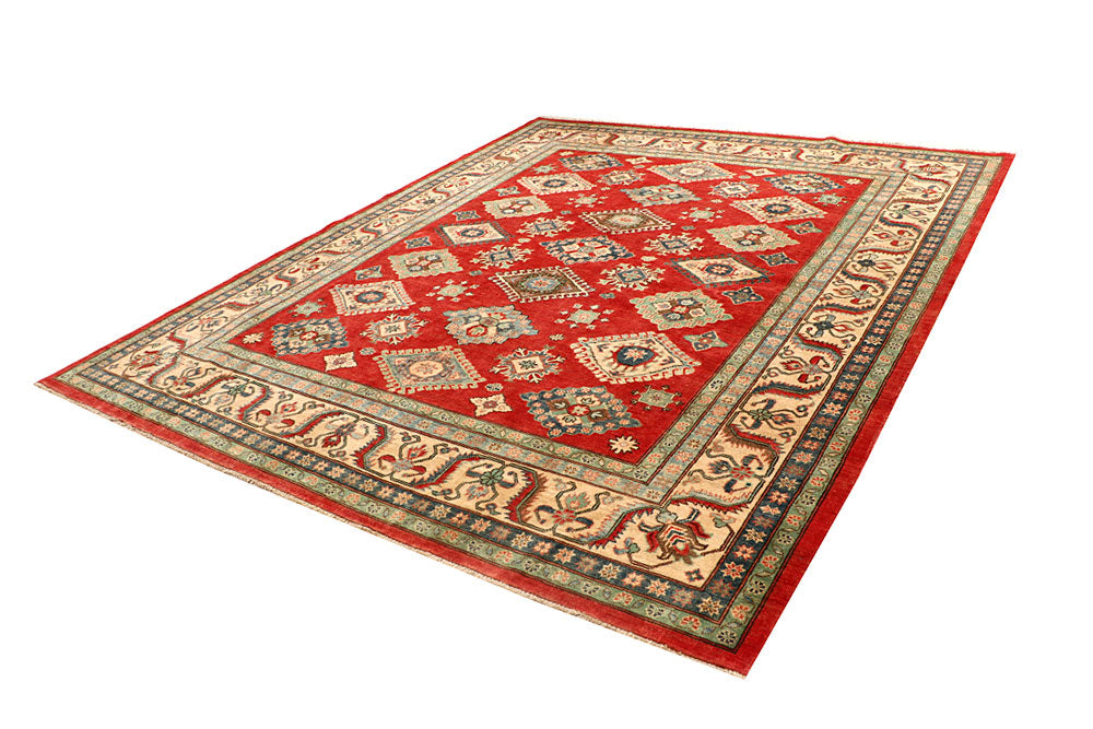 Red Kazak 8' 2 x 9' 11 - No. 67768 - ALRUG Rug Store