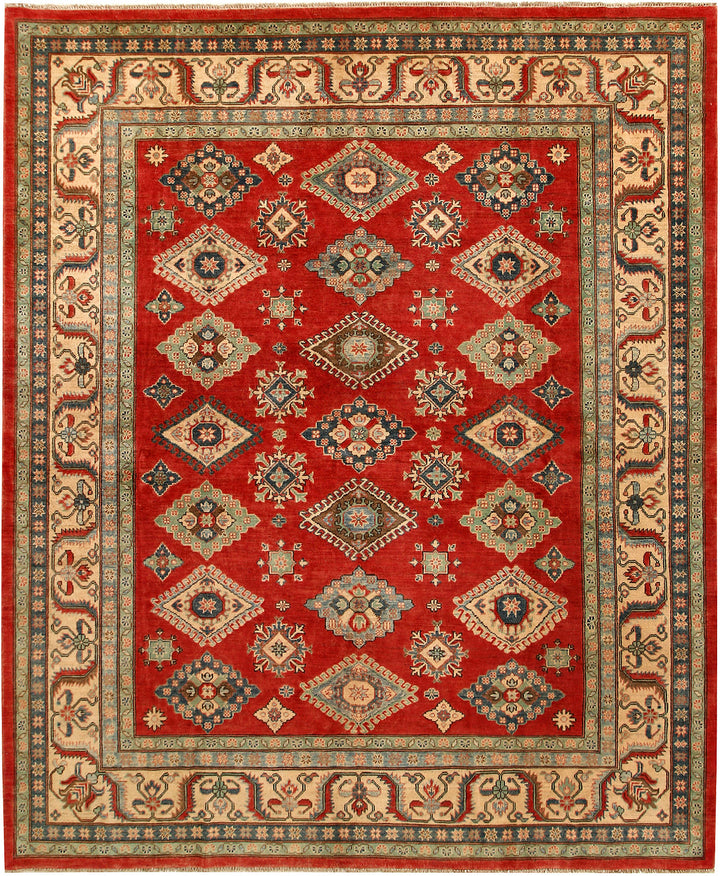Red Kazak 8' 2 x 9' 11 - No. 67768 - ALRUG Rug Store