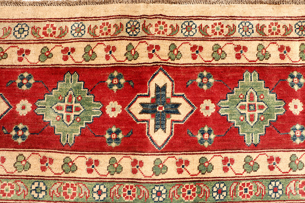Bisque Kazak 8' 10 x 11' 7 - No. 67769 - ALRUG Rug Store