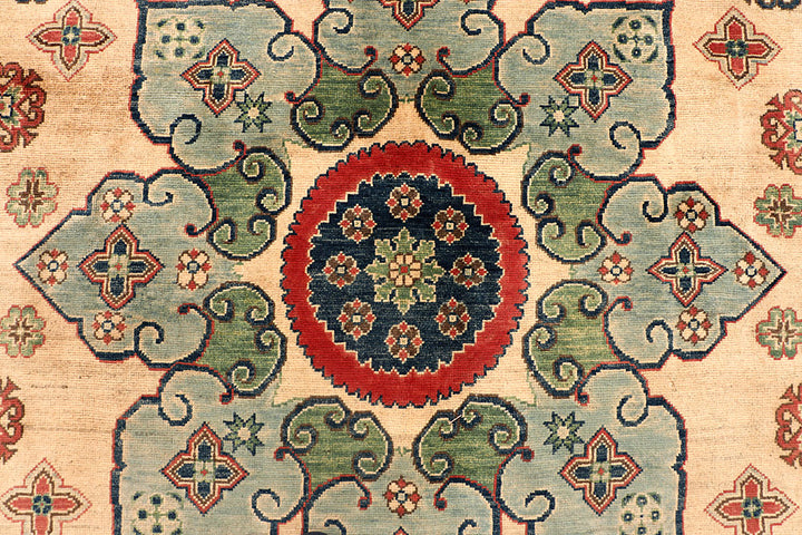 Bisque Kazak 8' 10 x 11' 7 - No. 67769 - ALRUG Rug Store