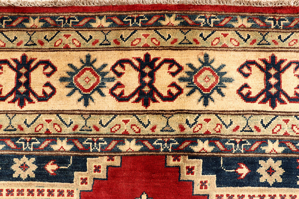 Firebrick Kazak 6' 6 x 9' 5 - No. 67770 - ALRUG Rug Store