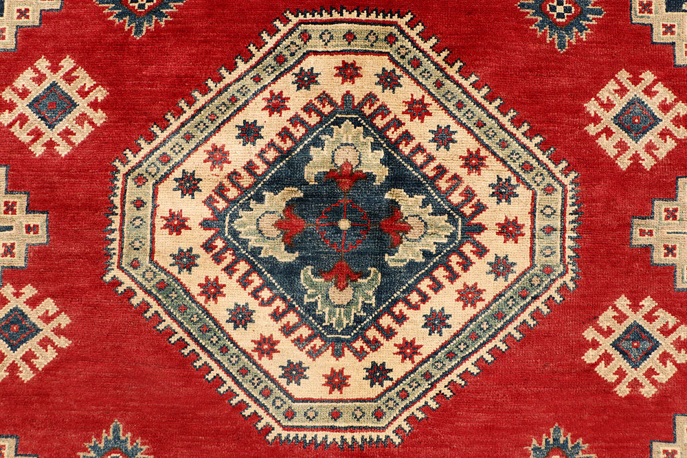 Firebrick Kazak 6' 6 x 9' 5 - No. 67770 - ALRUG Rug Store