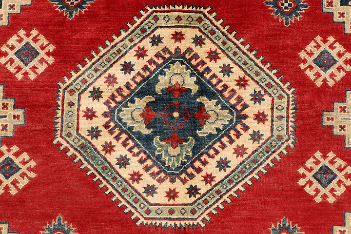 Firebrick Kazak 6' 6 x 9' 5 - No. 67770 - ALRUG Rug Store