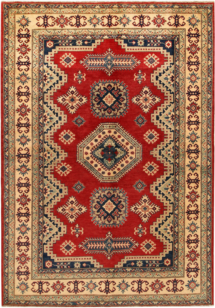 Firebrick Kazak 6' 6 x 9' 5 - No. 67770 - ALRUG Rug Store