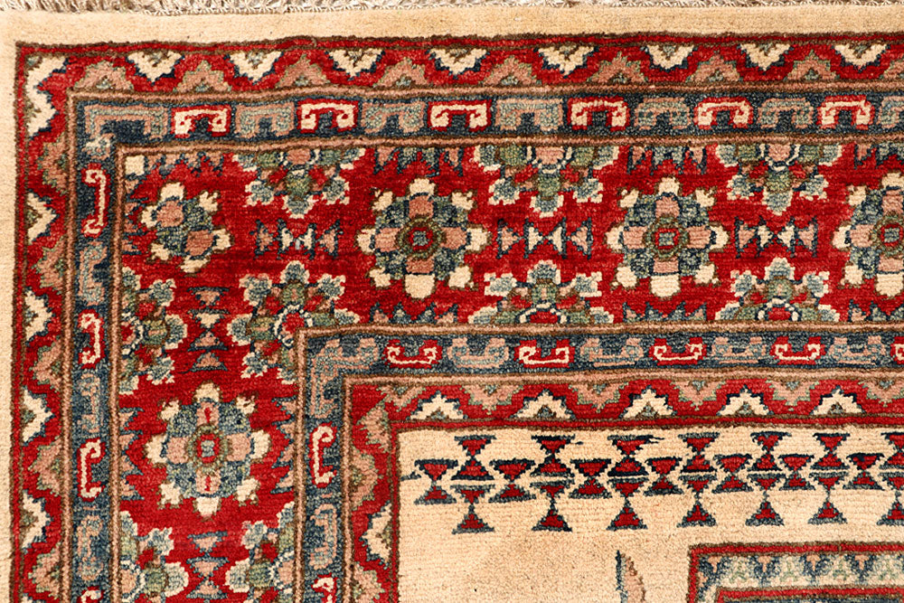 Navajo White Kazak 6' 7 x 9' 5 - No. 67771 - ALRUG Rug Store