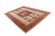 Navajo White Kazak 6' 7 x 9' 5 - No. 67771 - ALRUG Rug Store