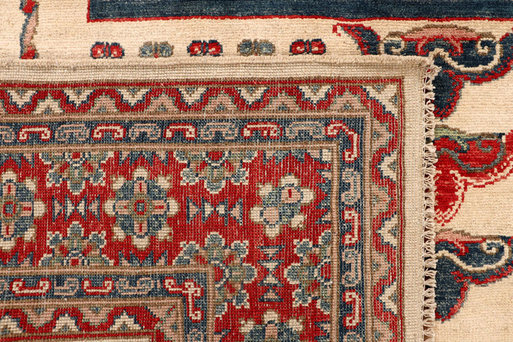 Navajo White Kazak 6' 7 x 9' 5 - No. 67771 - ALRUG Rug Store