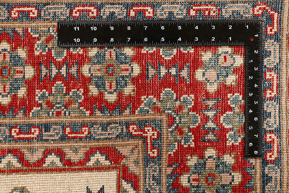 Navajo White Kazak 6' 7 x 9' 5 - No. 67771 - ALRUG Rug Store