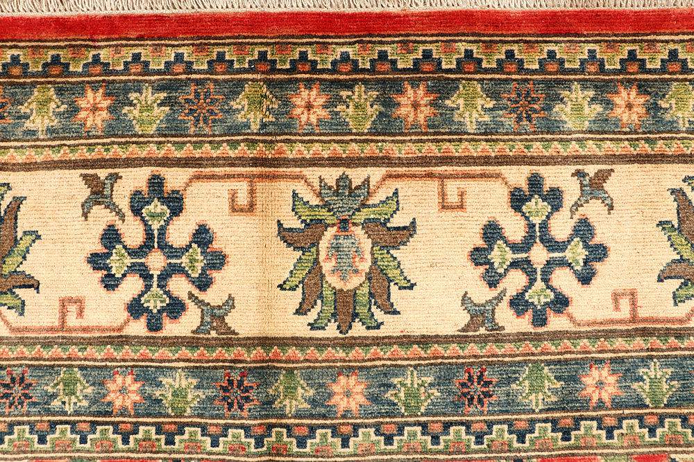 Firebrick Kazak 8' 11 x 11' 11 - No. 67772 - ALRUG Rug Store