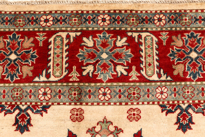 Navajo White Kazak 8' 1 x 11' 6 - No. 67773 - ALRUG Rug Store