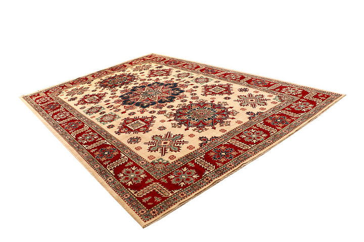 Navajo White Kazak 8' 1 x 11' 6 - No. 67773 - ALRUG Rug Store