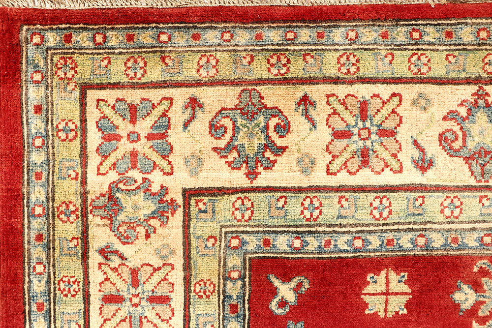 Firebrick Kazak 6' 7 x 9' 11 - No. 67774 - ALRUG Rug Store