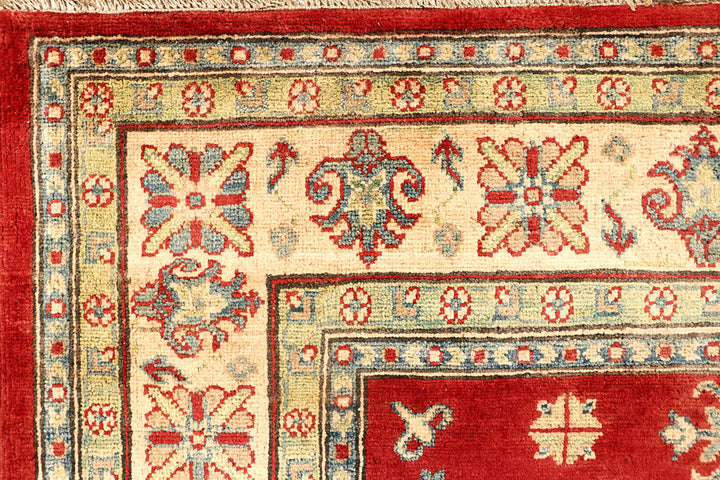 Firebrick Kazak 6' 7 x 9' 11 - No. 67774 - ALRUG Rug Store