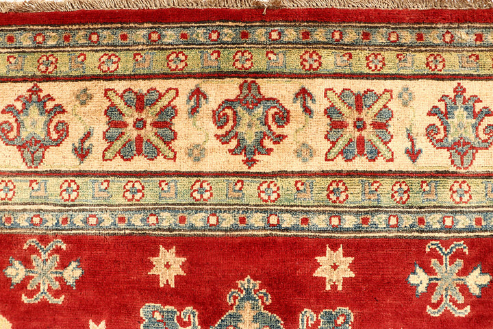 Firebrick Kazak 6' 7 x 9' 11 - No. 67774 - ALRUG Rug Store