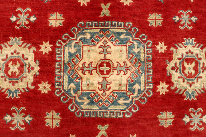 Firebrick Kazak 6' 7 x 9' 11 - No. 67774 - ALRUG Rug Store