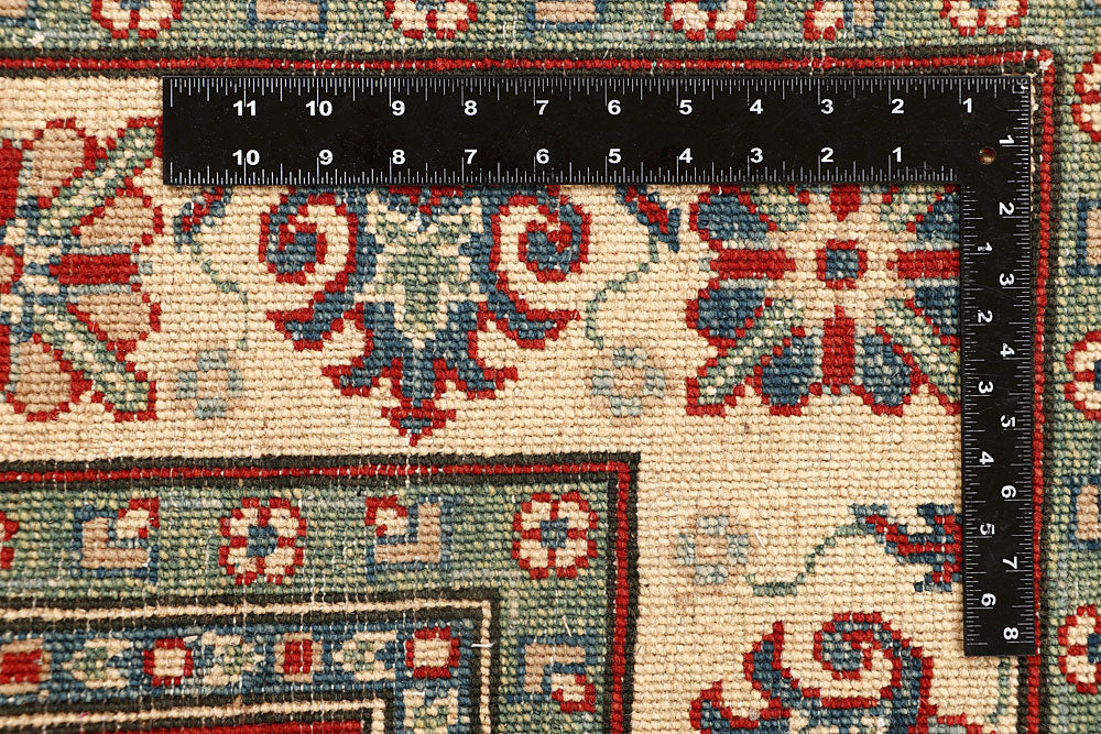 Firebrick Kazak 6' 7 x 9' 11 - No. 67774 - ALRUG Rug Store