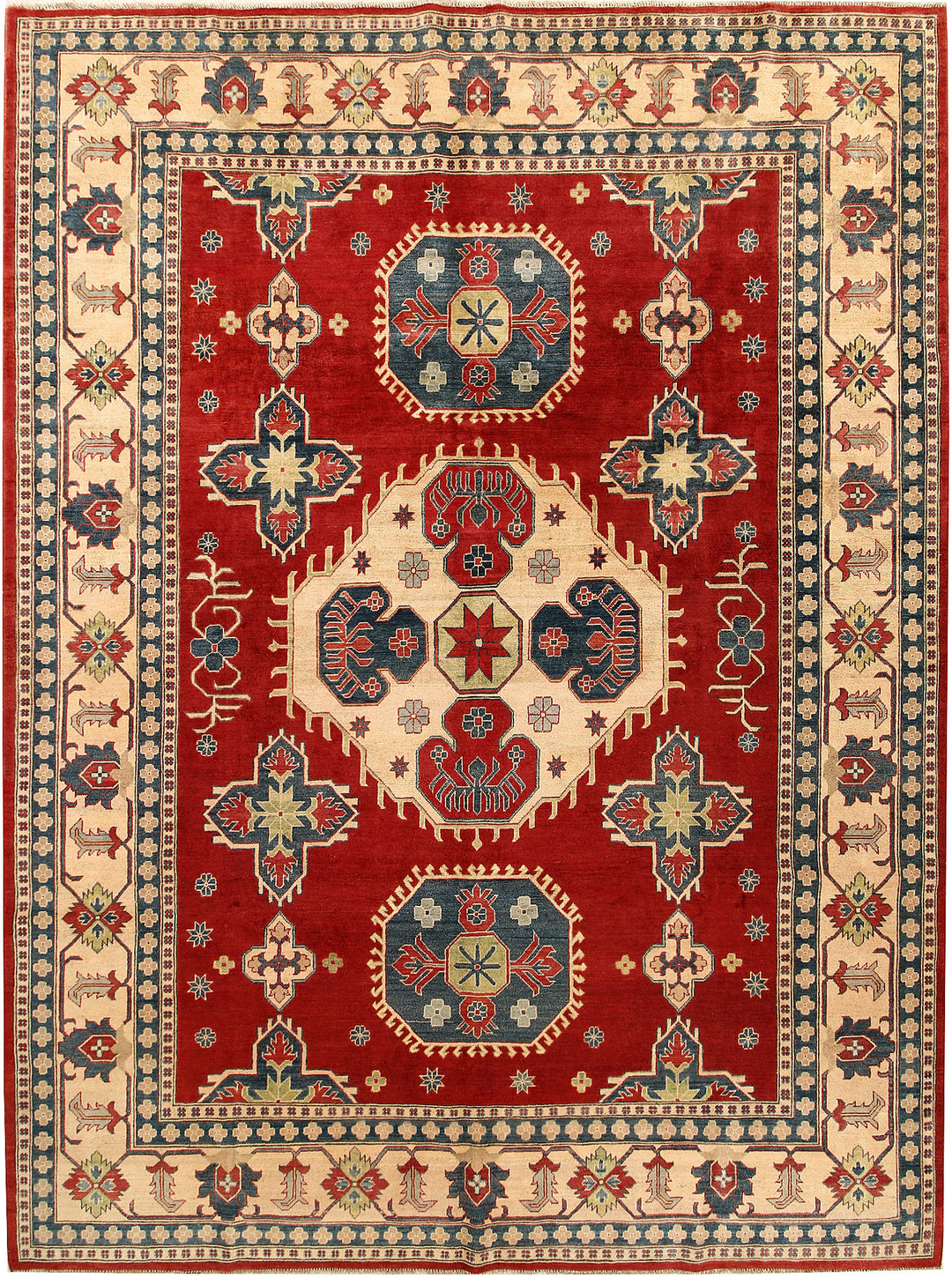 Firebrick Kazak 9' x 11' 11 - No. 67775 - ALRUG Rug Store