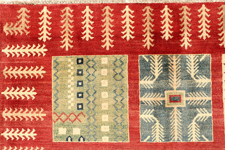 Firebrick Kazak 9' 8 x 13' 9 - No. 67777 - ALRUG Rug Store