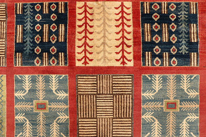 Firebrick Kazak 9' 8 x 13' 9 - No. 67777 - ALRUG Rug Store