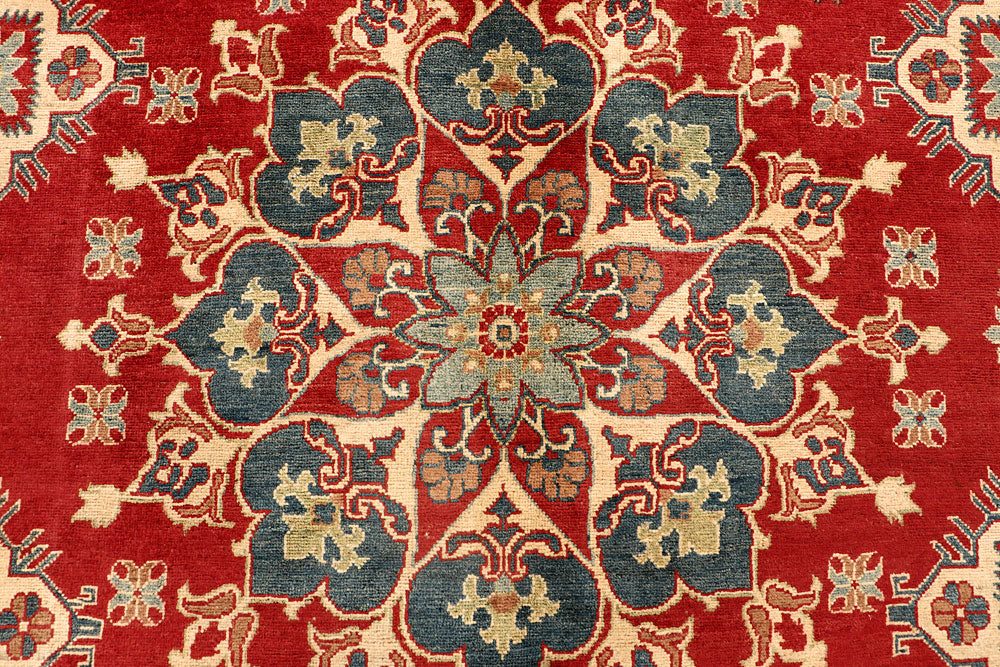 Firebrick Kazak 9' 9 x 13' 1 - No. 67778 - ALRUG Rug Store
