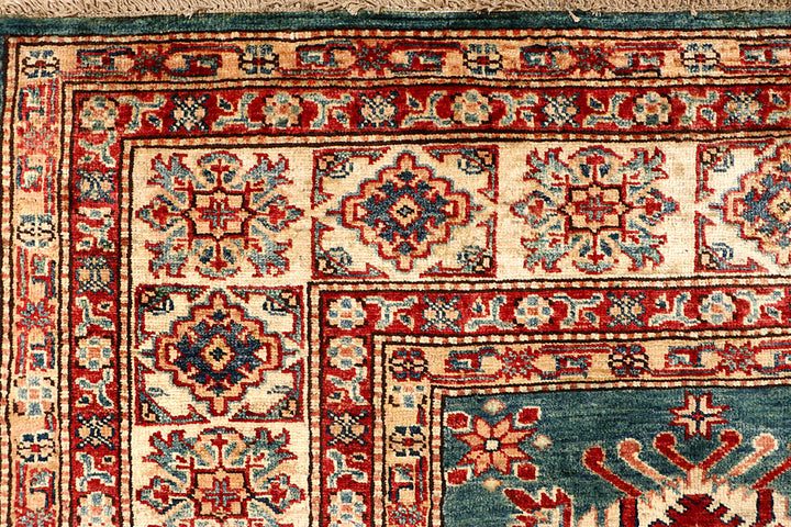 Sea Green Kazak 8' 1 x 10' - No. 67781 - ALRUG Rug Store