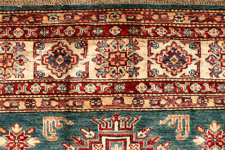 Sea Green Kazak 8' 1 x 10' - No. 67781 - ALRUG Rug Store