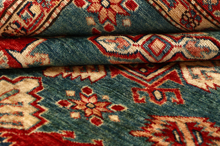 Sea Green Kazak 8' 1 x 10' - No. 67781 - ALRUG Rug Store