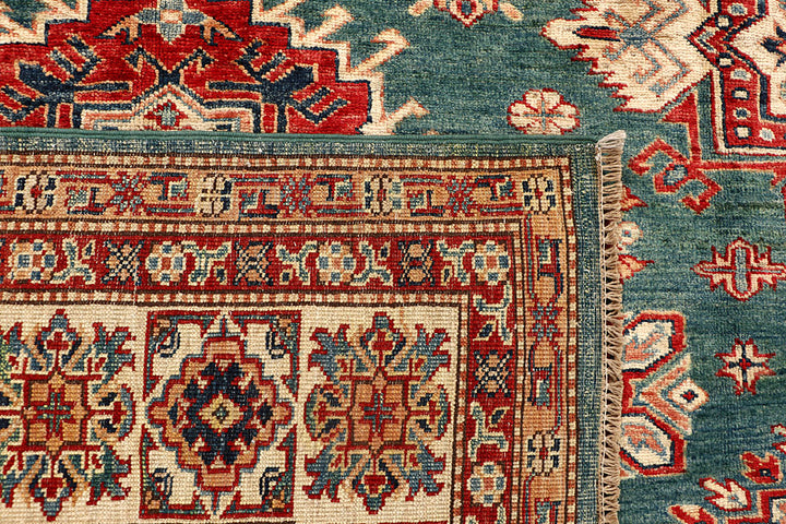 Sea Green Kazak 8' 1 x 10' - No. 67781 - ALRUG Rug Store