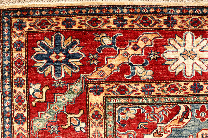 Blanched Almond Kazak 8' 2 x 9' 11 - No. 67782 - ALRUG Rug Store
