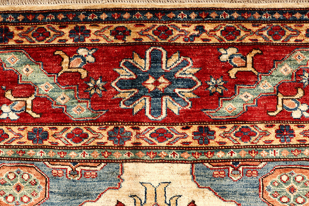 Blanched Almond Kazak 8' 2 x 9' 11 - No. 67782 - ALRUG Rug Store