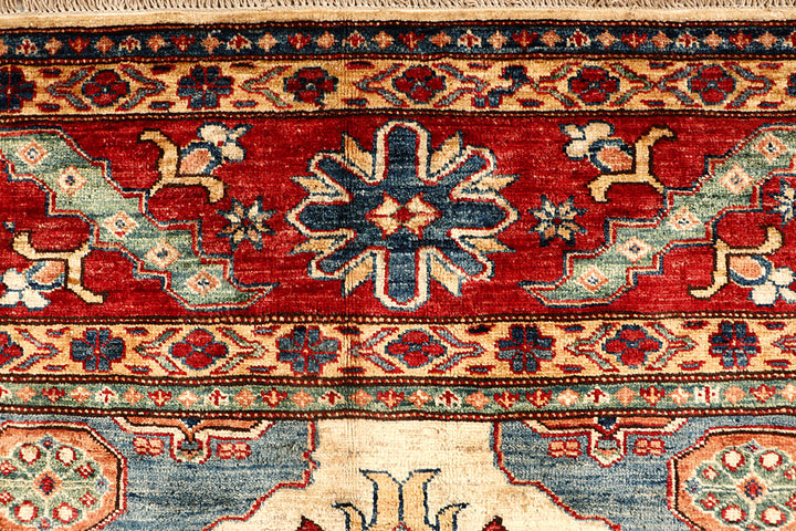 Blanched Almond Kazak 8' 2 x 9' 11 - No. 67782 - ALRUG Rug Store