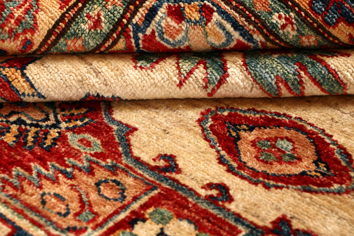 Blanched Almond Kazak 8' 2 x 9' 11 - No. 67782 - ALRUG Rug Store