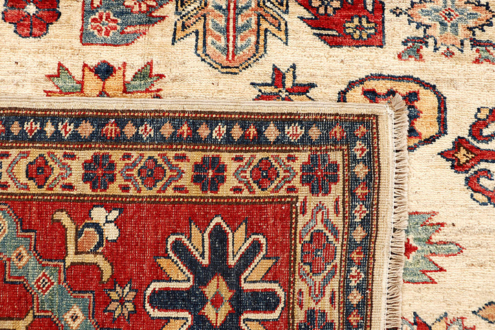 Blanched Almond Kazak 8' 2 x 9' 11 - No. 67782 - ALRUG Rug Store