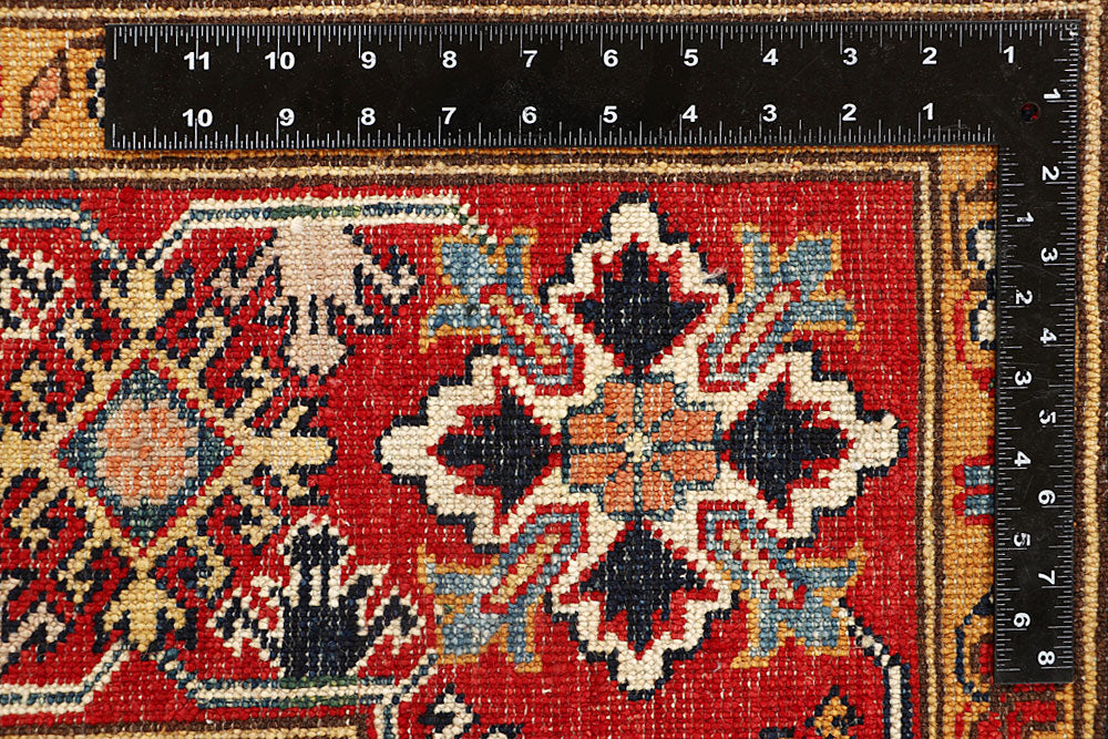 Steel Blue Kazak 8' x 11' 4 - No. 67783 - ALRUG Rug Store