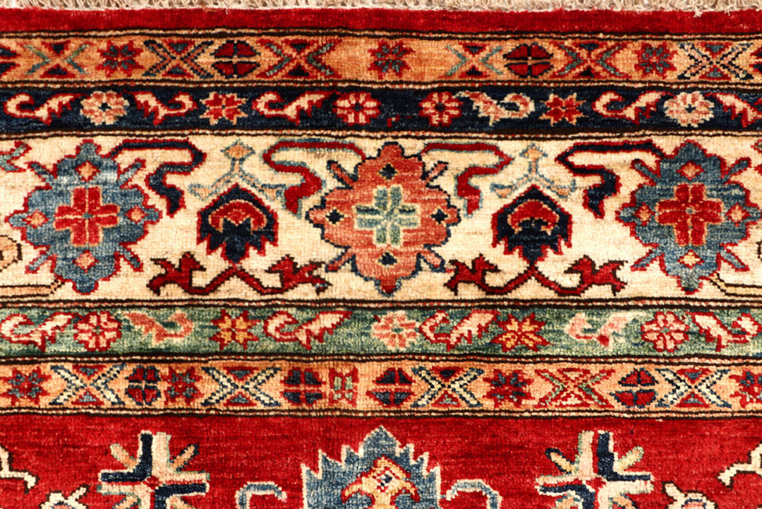 Firebrick Kazak 6'  6" x 10'  4" - No. QA12470