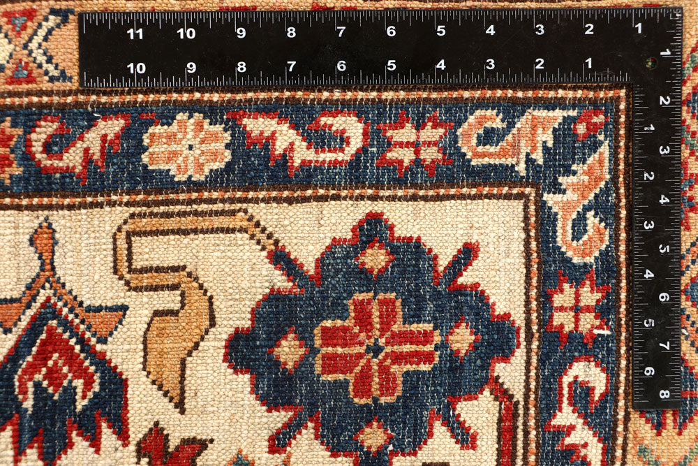 Firebrick Kazak 6' 6 x 10' 4 - No. 67784 - ALRUG Rug Store