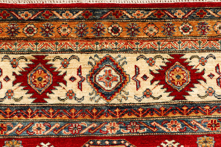 Firebrick Kazak 6' 11 x 9' 10 - No. 67785 - ALRUG Rug Store