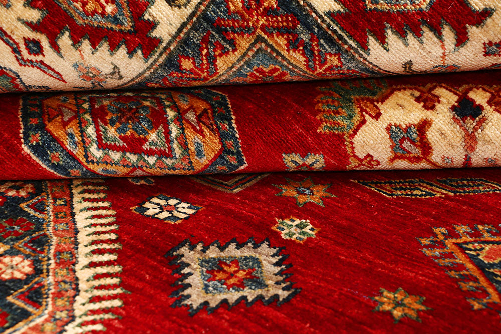 Firebrick Kazak 6' 11 x 9' 10 - No. 67785 - ALRUG Rug Store