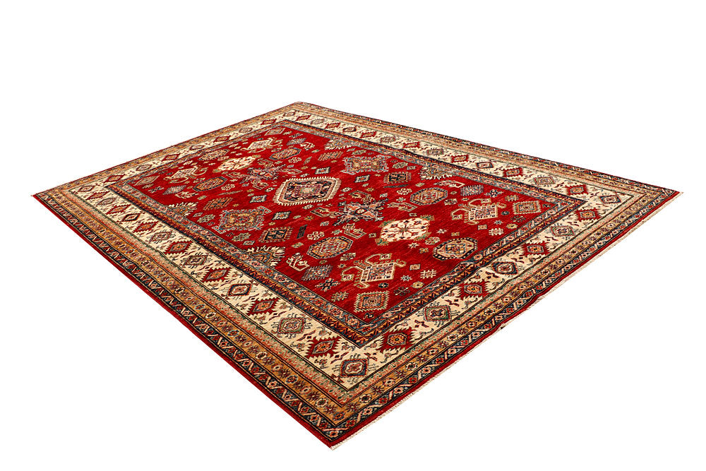 Firebrick Kazak 6' 11 x 9' 10 - No. 67785 - ALRUG Rug Store